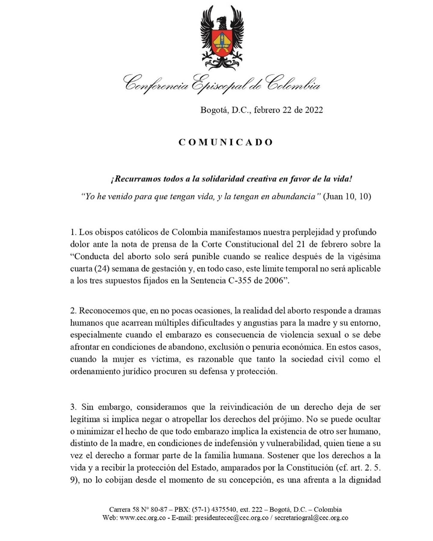 CARTA CONFERENCIA 1