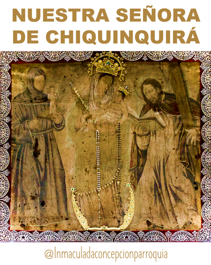 VIRGEN DE CHIQUINQUIRA