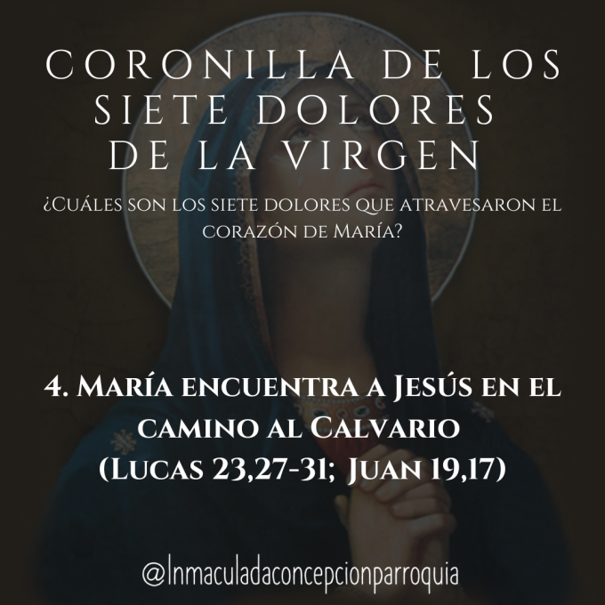 CORONILLA VIRGEN DE LOS DOLORES