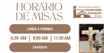 HORARIOS EUCARISTIAS 2026